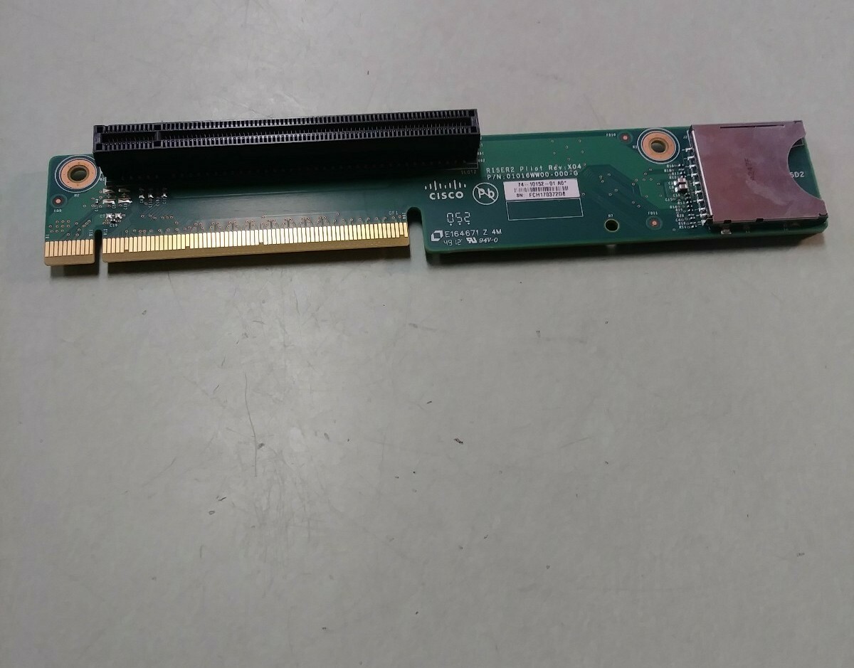CISCO 74-10152-01 01016WW00-000-G RISER CARD