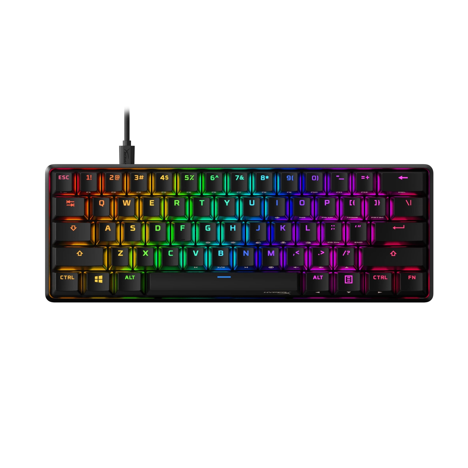 HyperX – Alloy Origins 60% Wired Mechanical Linear Red Switch Gaming Keyboard