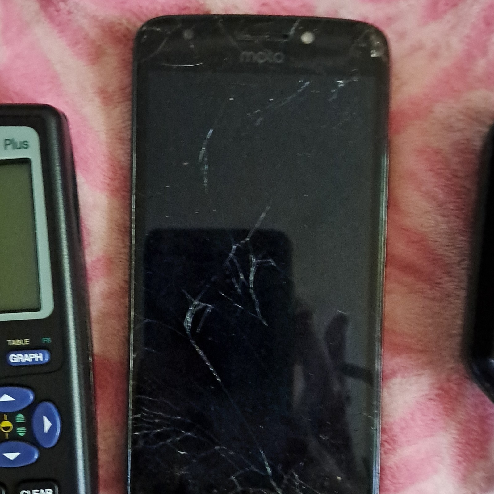 Texas Instruments TI-83 Plus, Samsung, Moto Mixed Lot Calculators Tablets Phones