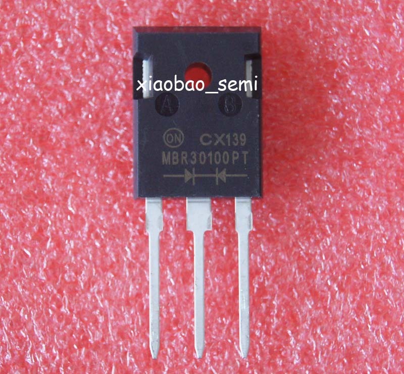 5pcs NEW MBR30100PT MBR30100 Schottky diode TO-3P ON