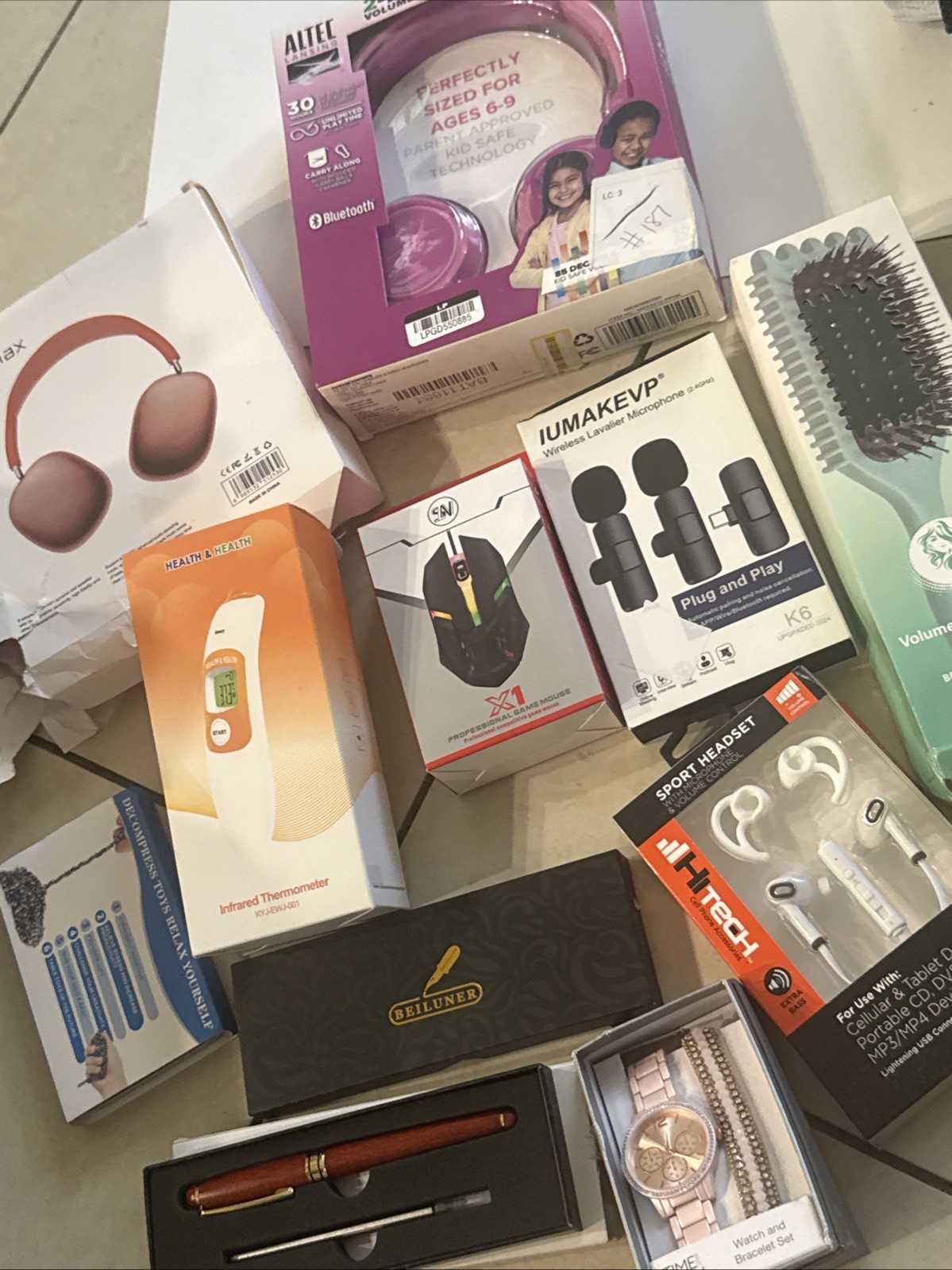Mystery Loot Electronic General Box 10 Items Total See Description