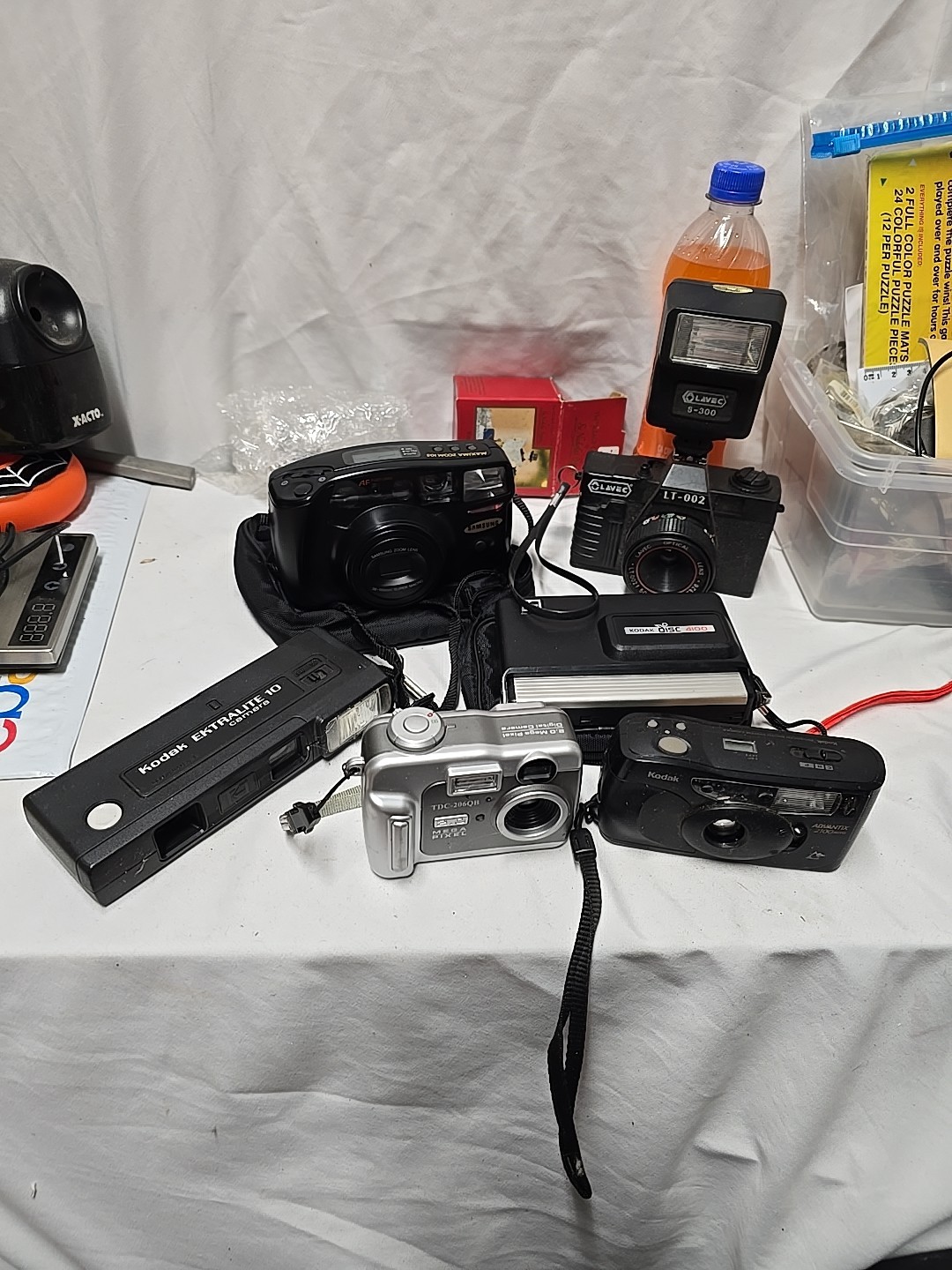 Cameras Untested Bundle Multiple Brands Kodak Samsung Used Unbranded Lavec