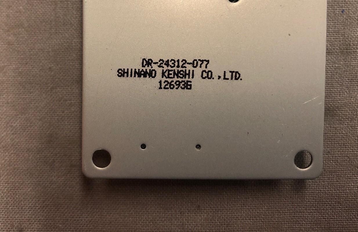 SHINANO KENSHI MICRO BRUSHLESS DC MOTOR 511-1416 DR-24312-077