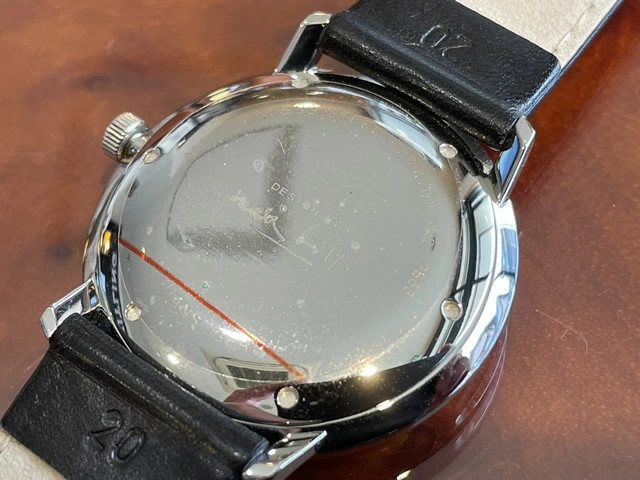 Junghans Automatic 38mm watch Max Bill 027 4701 00 black men leather