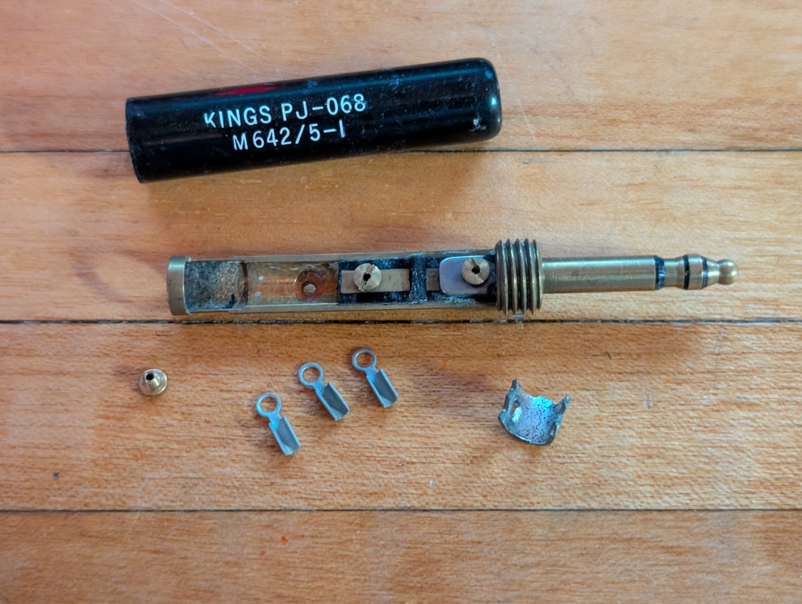 1pc M642/5-1 mic CONNECTOR drake collin vintage plug PJ-068 PL-68 PL68 PJ068