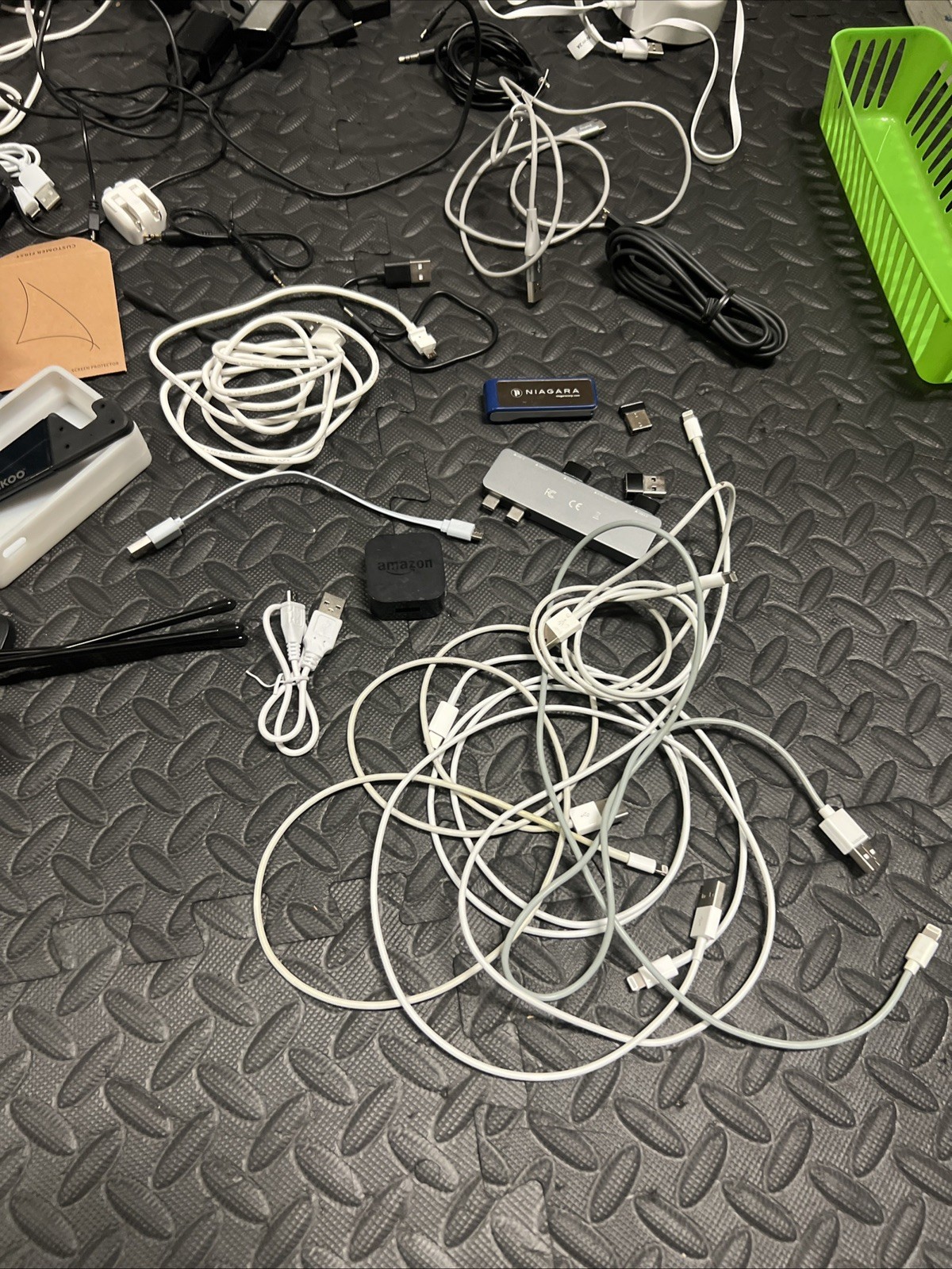 Electronics Accessories Bundle – Cables, Chargers, Fire Stick, Speaker & More