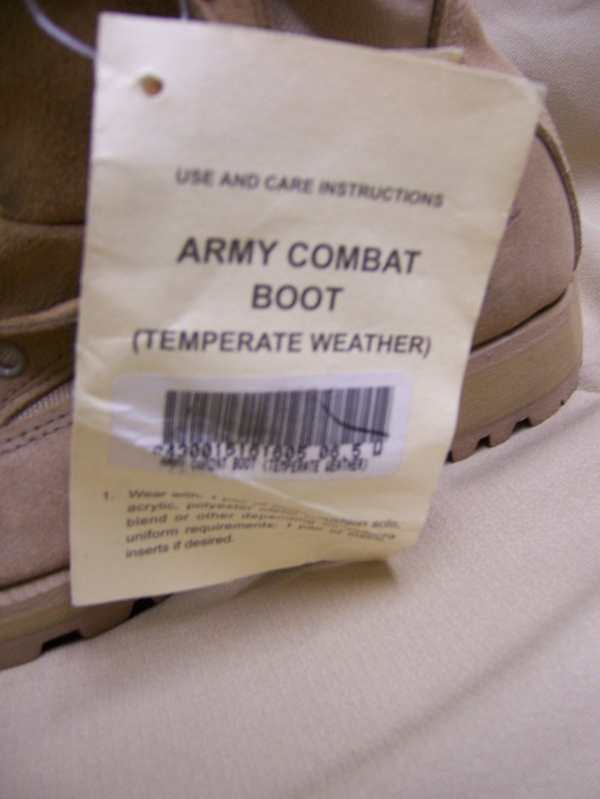 NEW Belleville Army Flight & Combat Boot 6.5W Gore-Tex Temp. Weather 05-C-0370