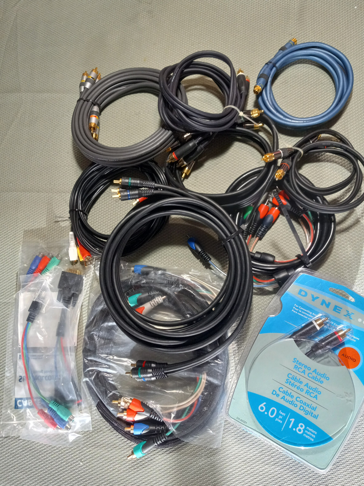 New RCA Audio Video Cable Bundle
