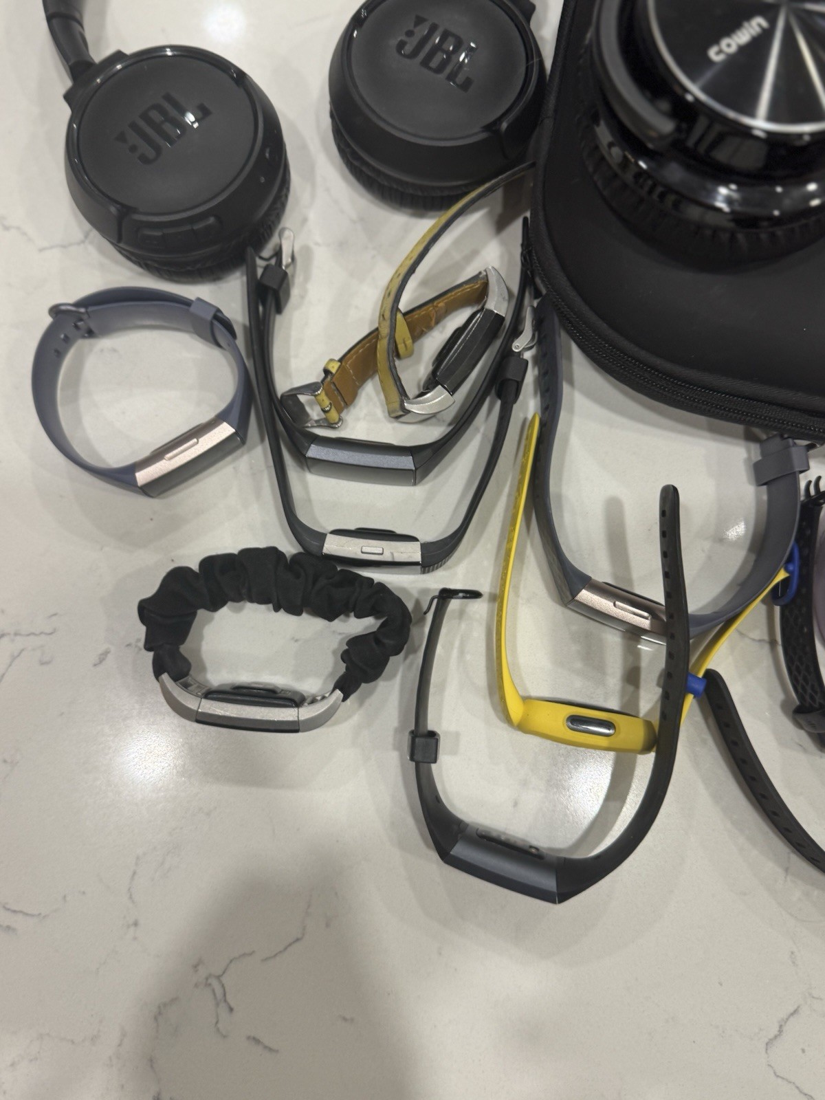 Lot Of Electronic Devices UNTESTED – Watches, Headphones