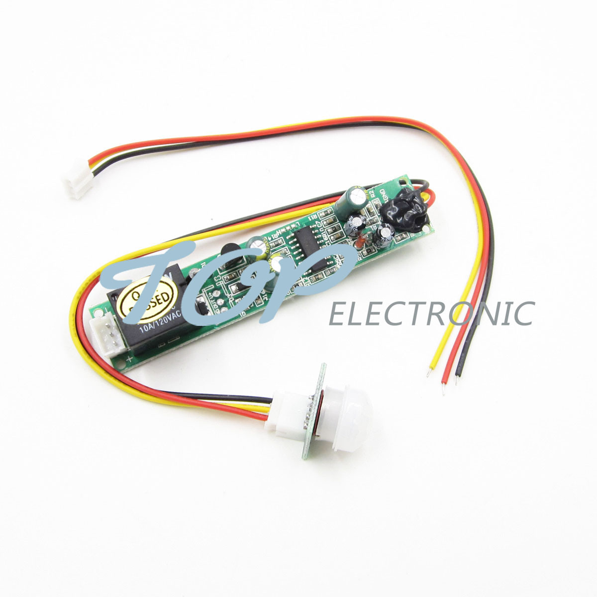 DC 12V 5A IR Pyroelectric Infrared PIR Motion Sensor Detector Module