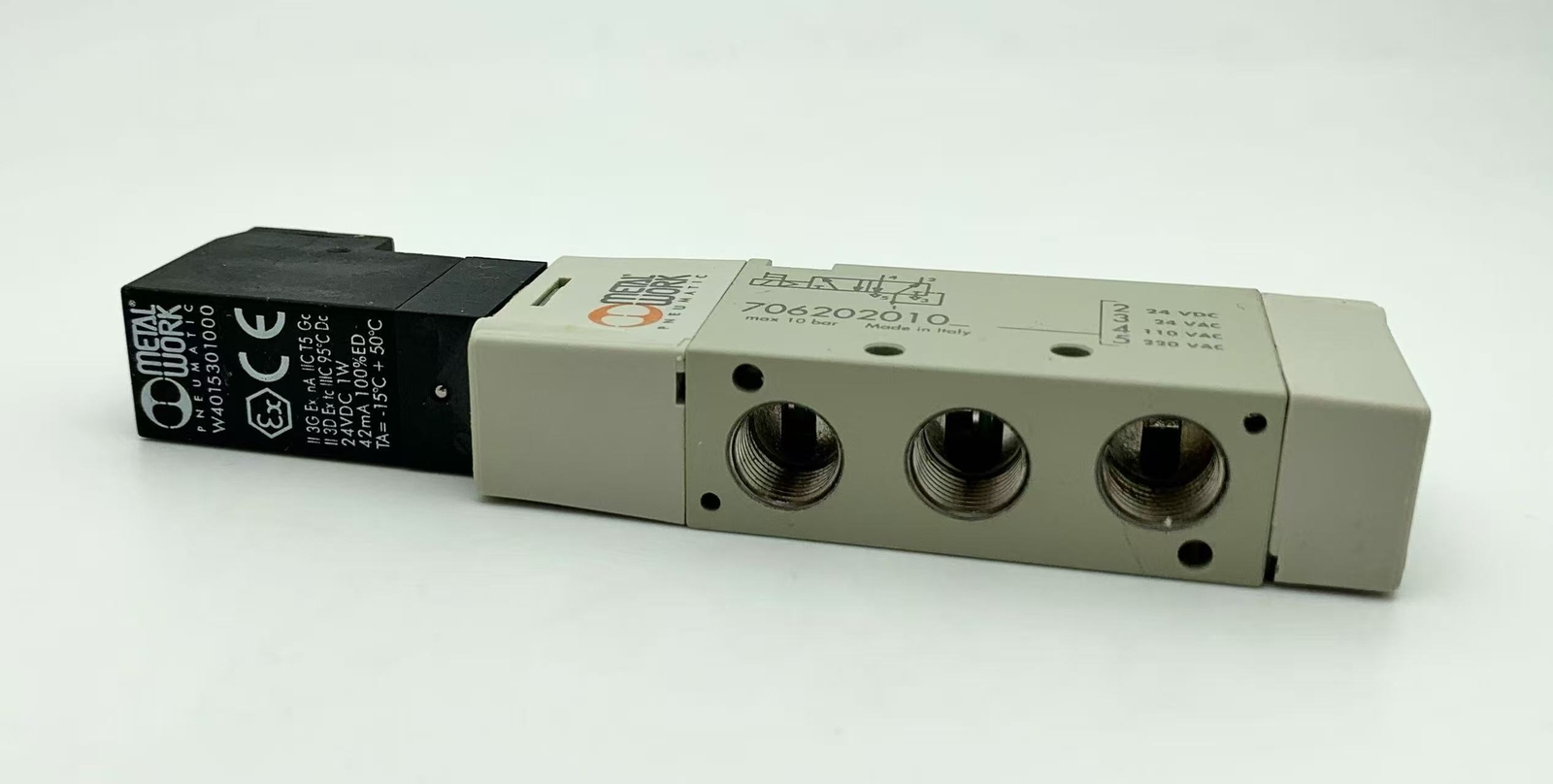 1pc Italian METAL WORK solenoid valve 706202010 24VDC