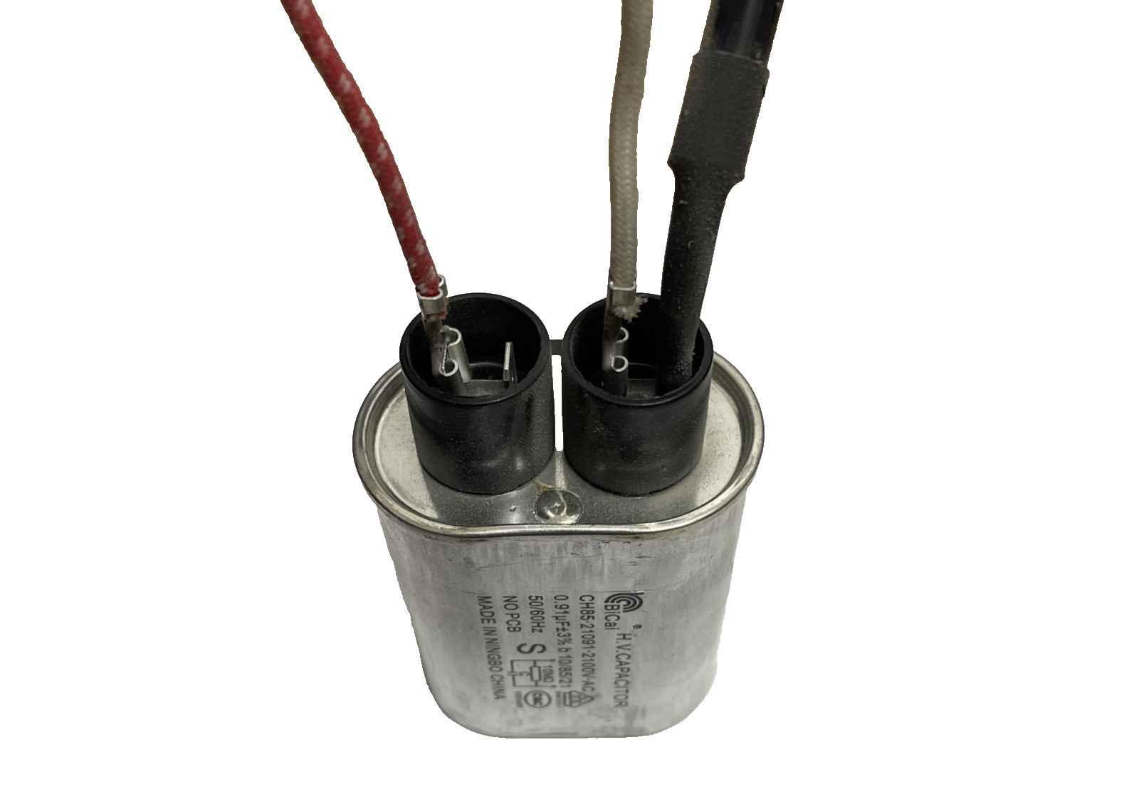 BiCai CH85 Microwave High Voltage Capacitor 0.91uF 2100V AC Perfect condition