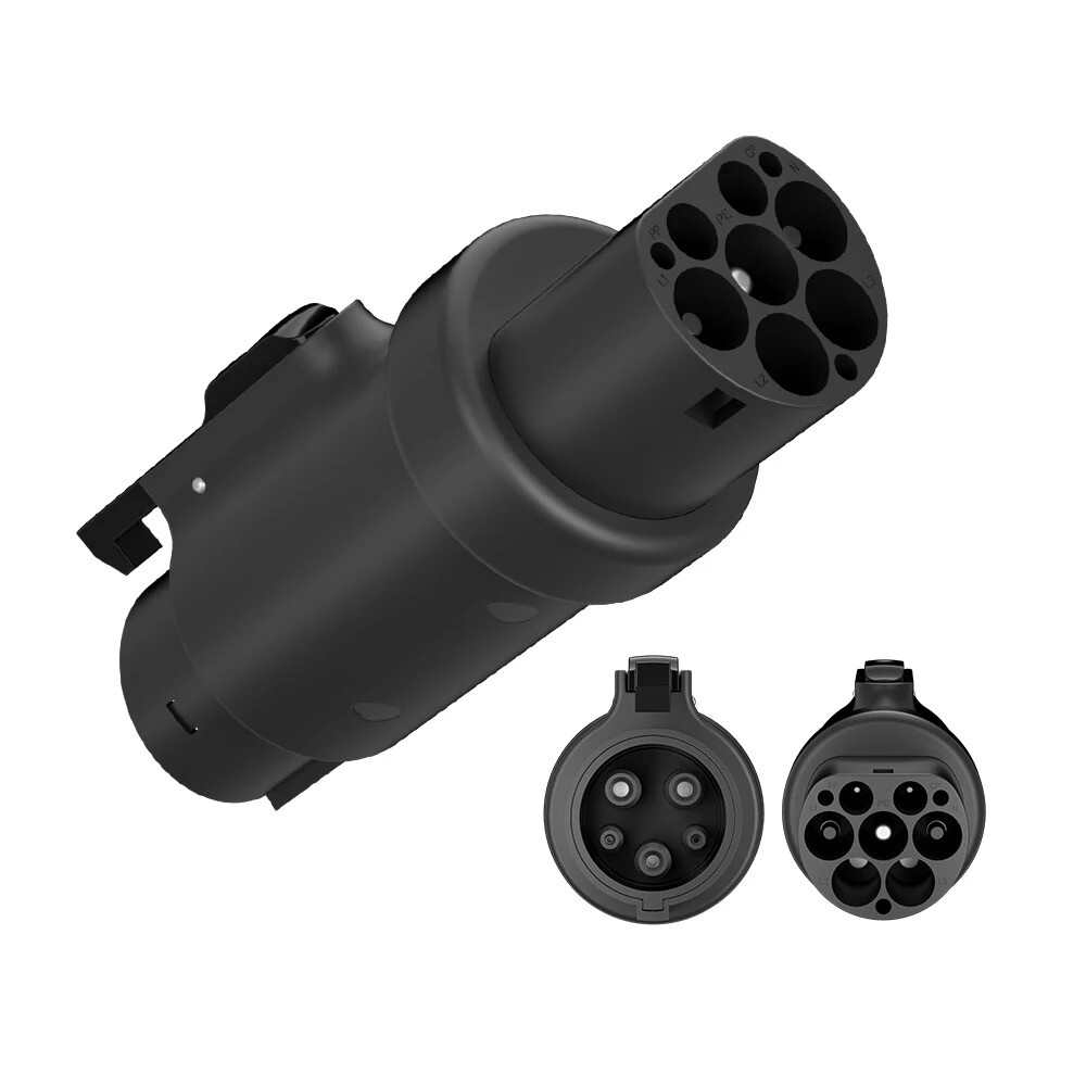 Type2 to J1772 conversion head Type1 European to American T2 to T1 32A