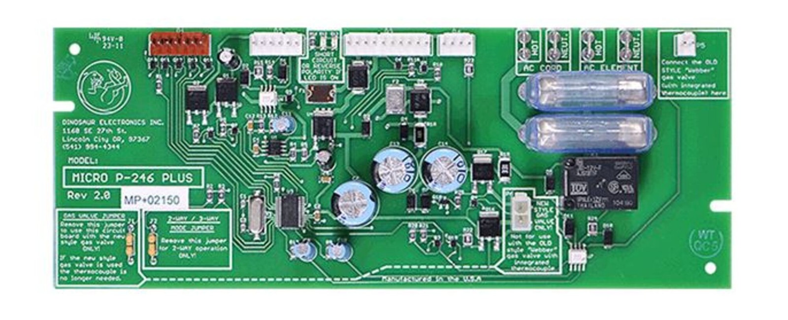 Dinosaur Electronics – Micro P-246 Plus – Dom Replacement Brd, ( Each )