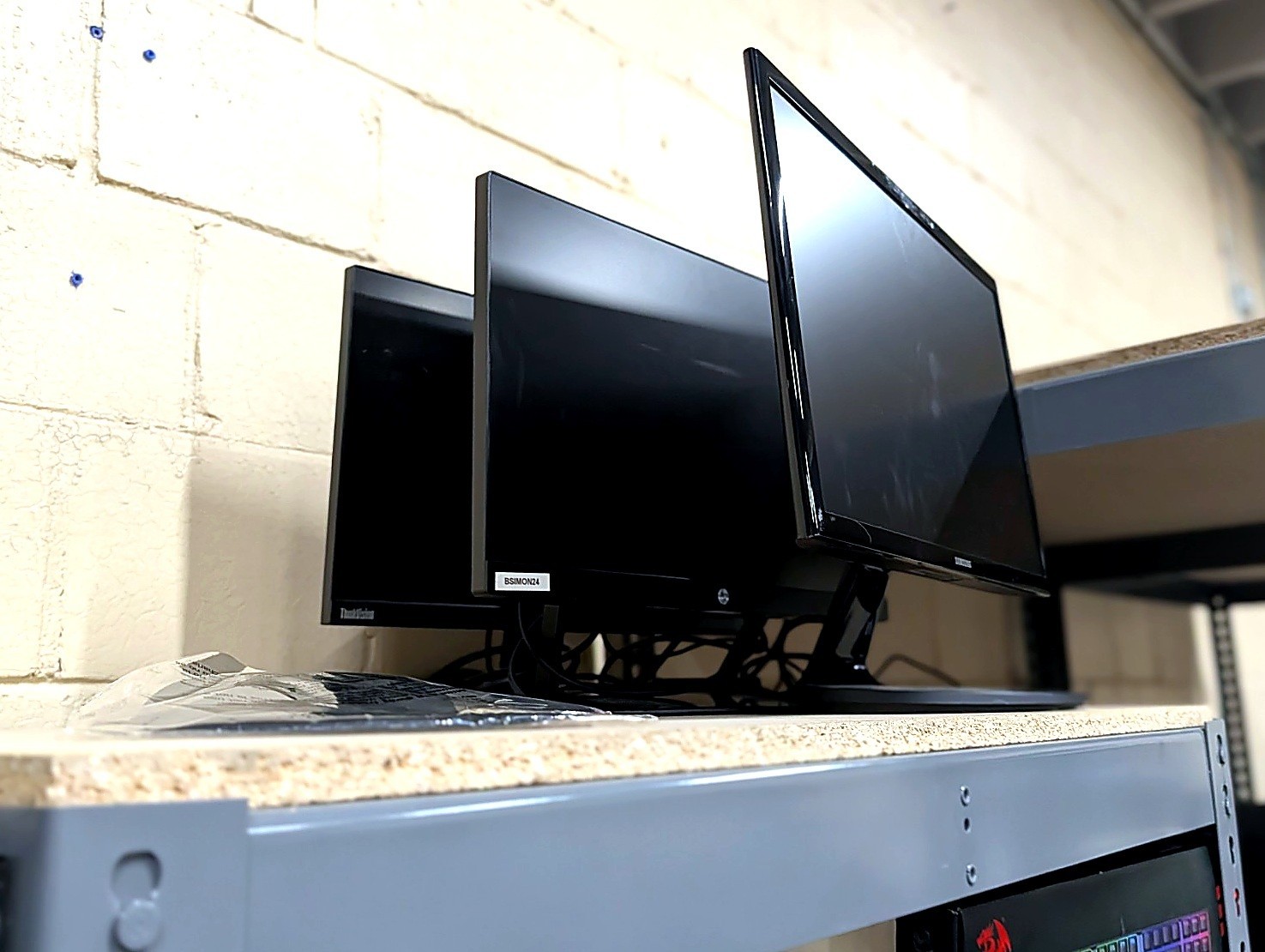 Bulk Electronics Resellers Lot— 30 Monitors, Retro Gaming Console, 6 VRs & More