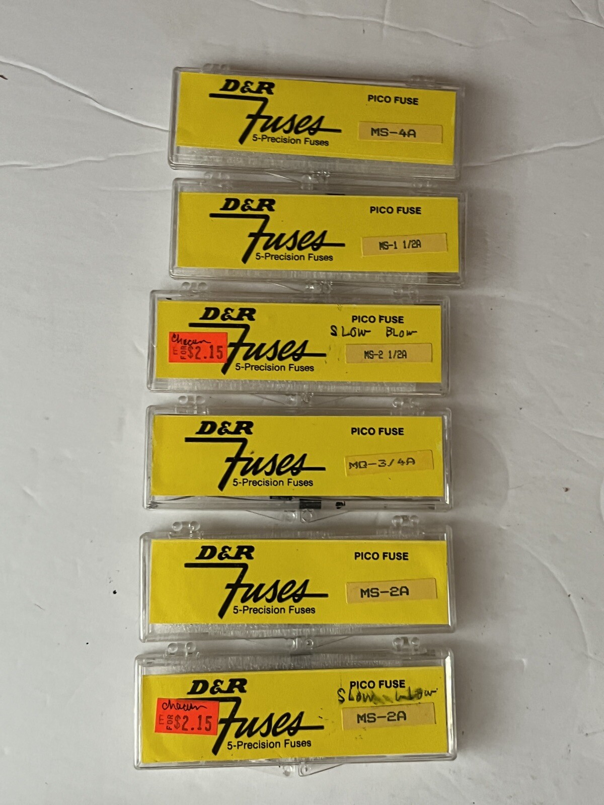Lot of various NEW electronic components (from closed store) Fuses