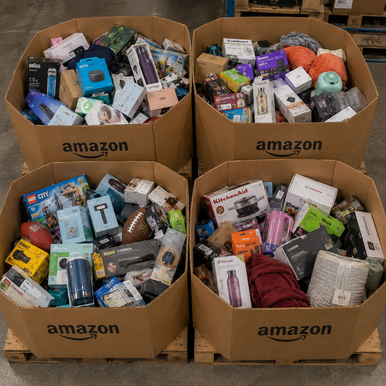 Sealed Wholesale Mystery Box – Amazon Liquidation Surplus