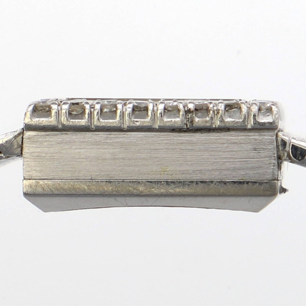 ROLEX Watch Precision Silver Dial WG/SS Manual Winding Stainless Steel Women’s