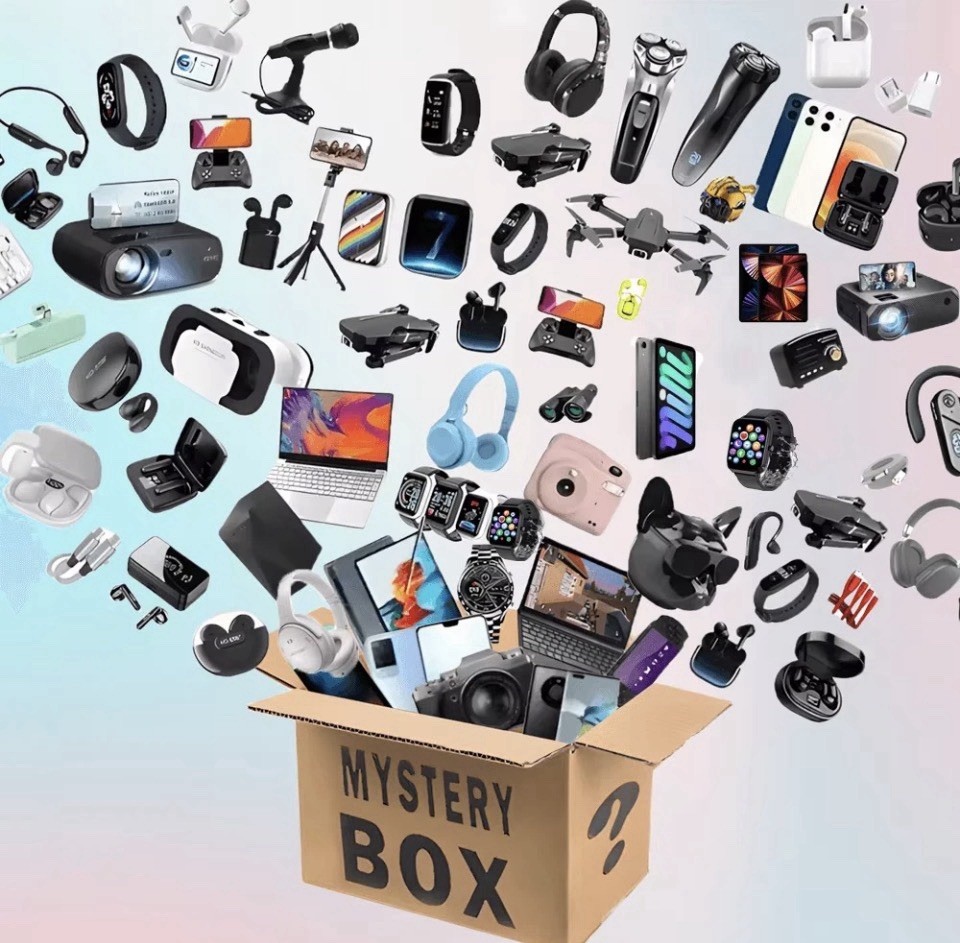 Mystery Box – Amazon, Walmart,Target- surprise assortment (16 x 12 x 8)