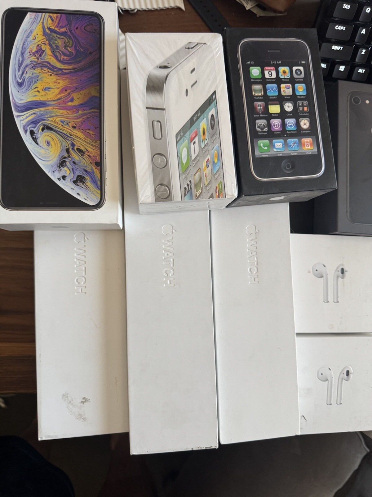 Apple iPhone, AirPods And Watch Boxes Various