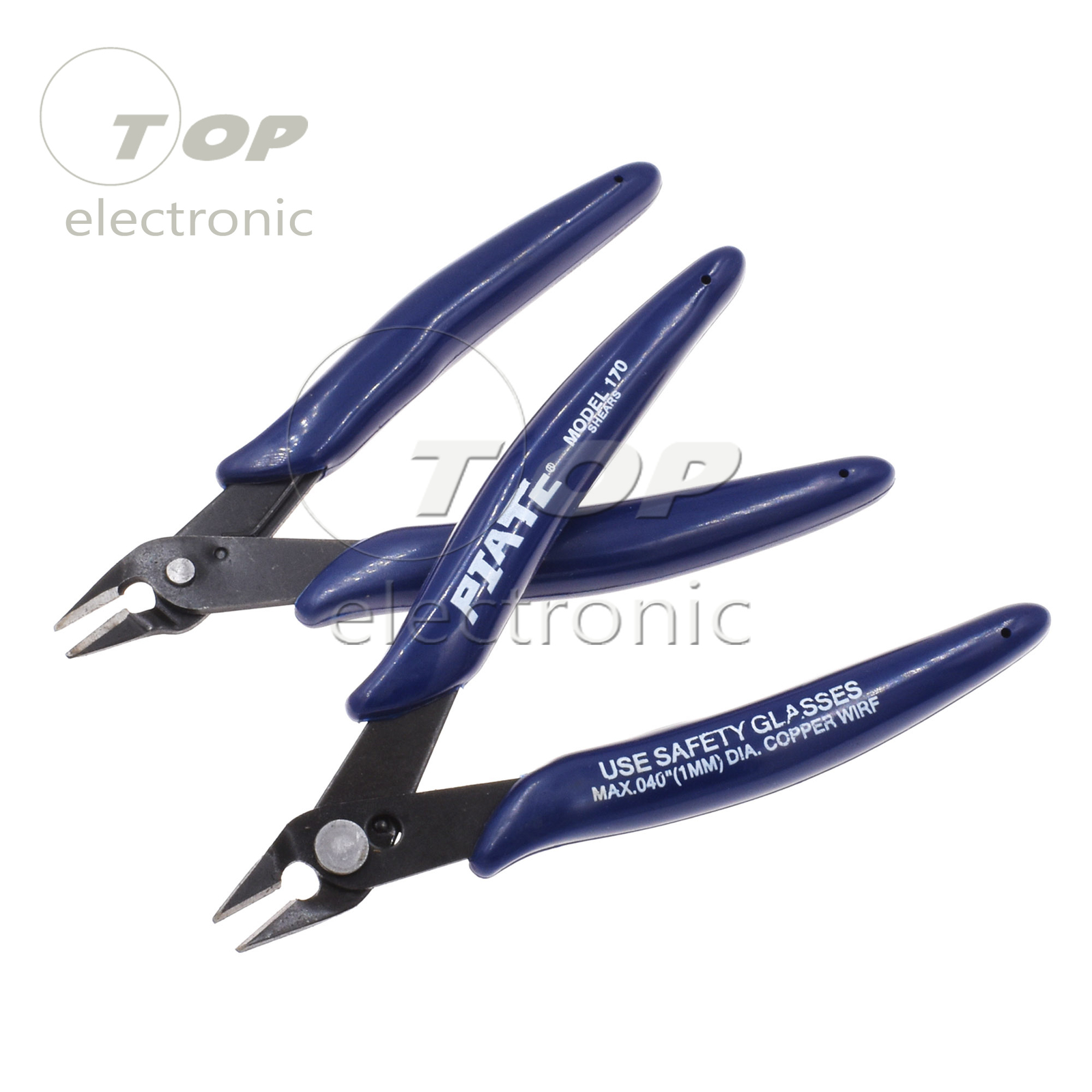2PCS Durable Electrical Wire Cable Cutter Cutting Plier Side Snips Flush Pliers