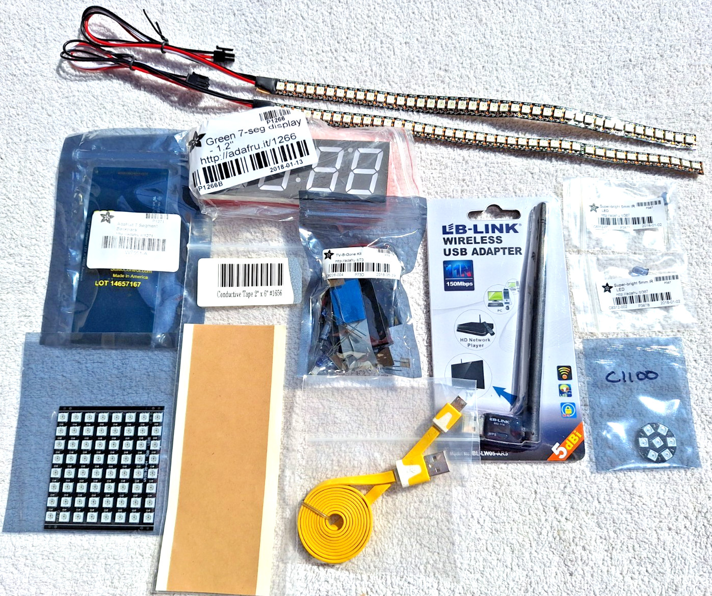 New Maker’s Electronics In Original Packages: Grab-Bag Sale, US Seller