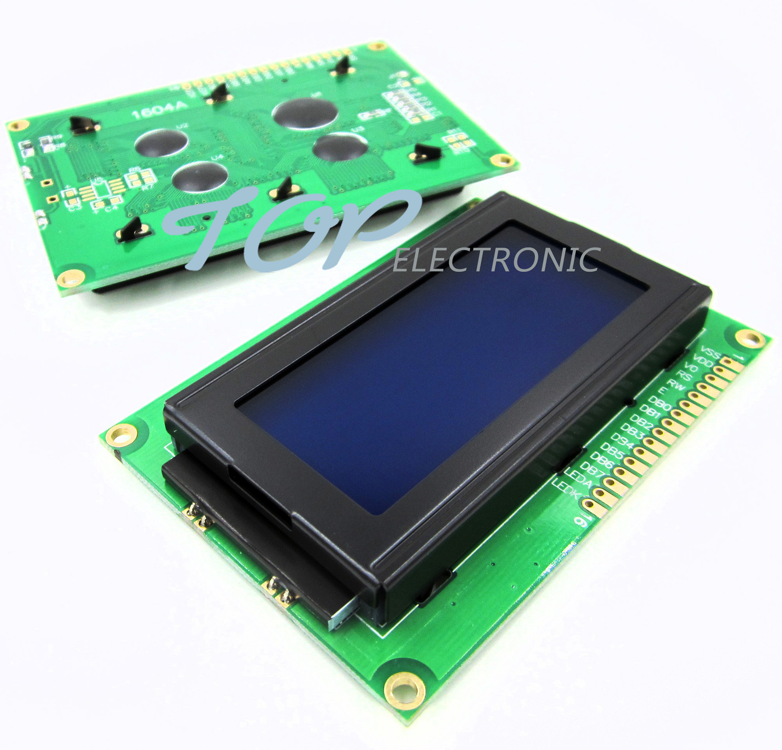 LCD 16×4 1604 Character LCD Display Module LCM Blue Blacklight 5V for Arduino