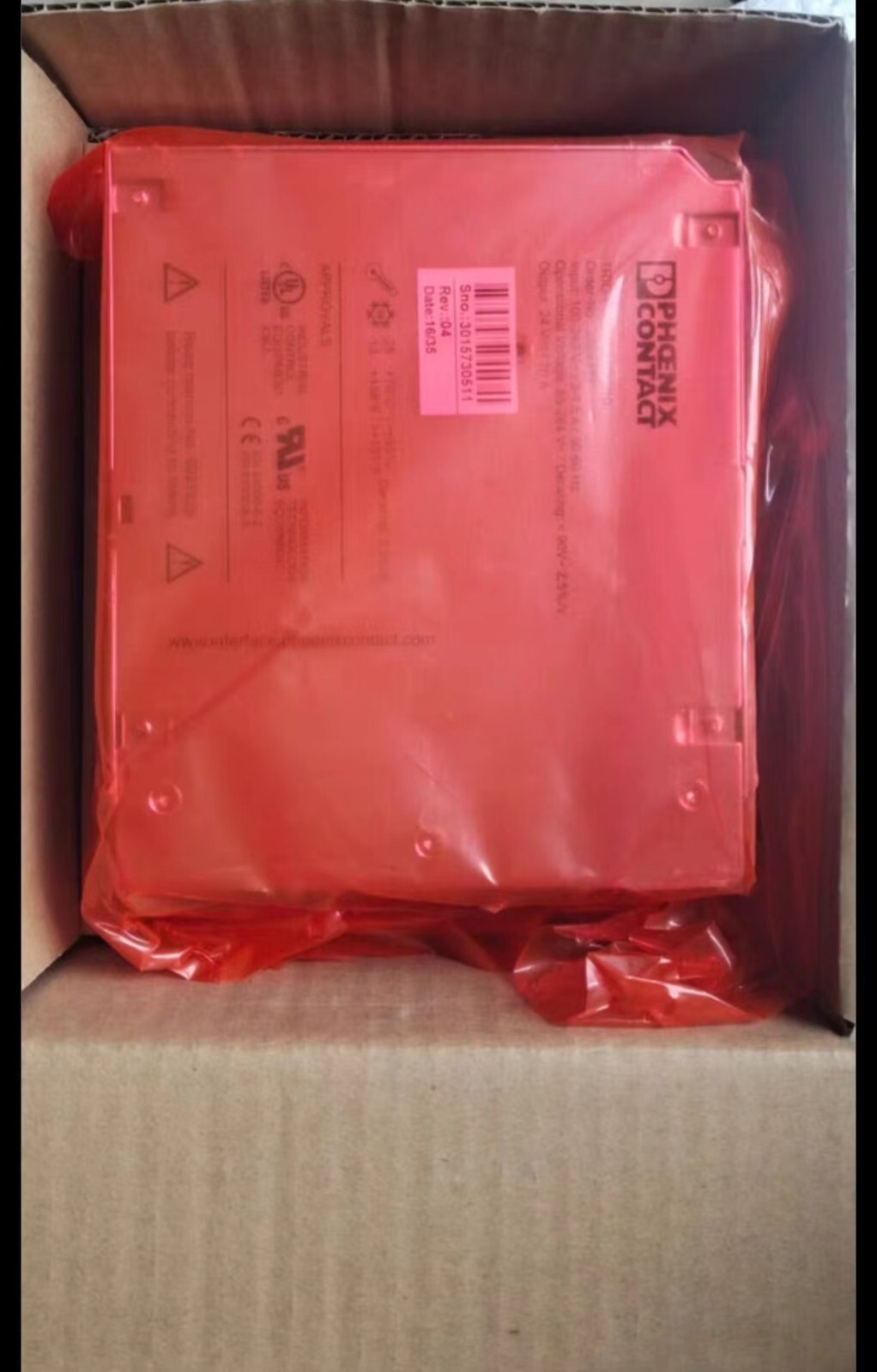 PHOENIX CONTACT 2866323 Power Supply Unit – TRIO-PS/1AC/24DC/10 New in Box