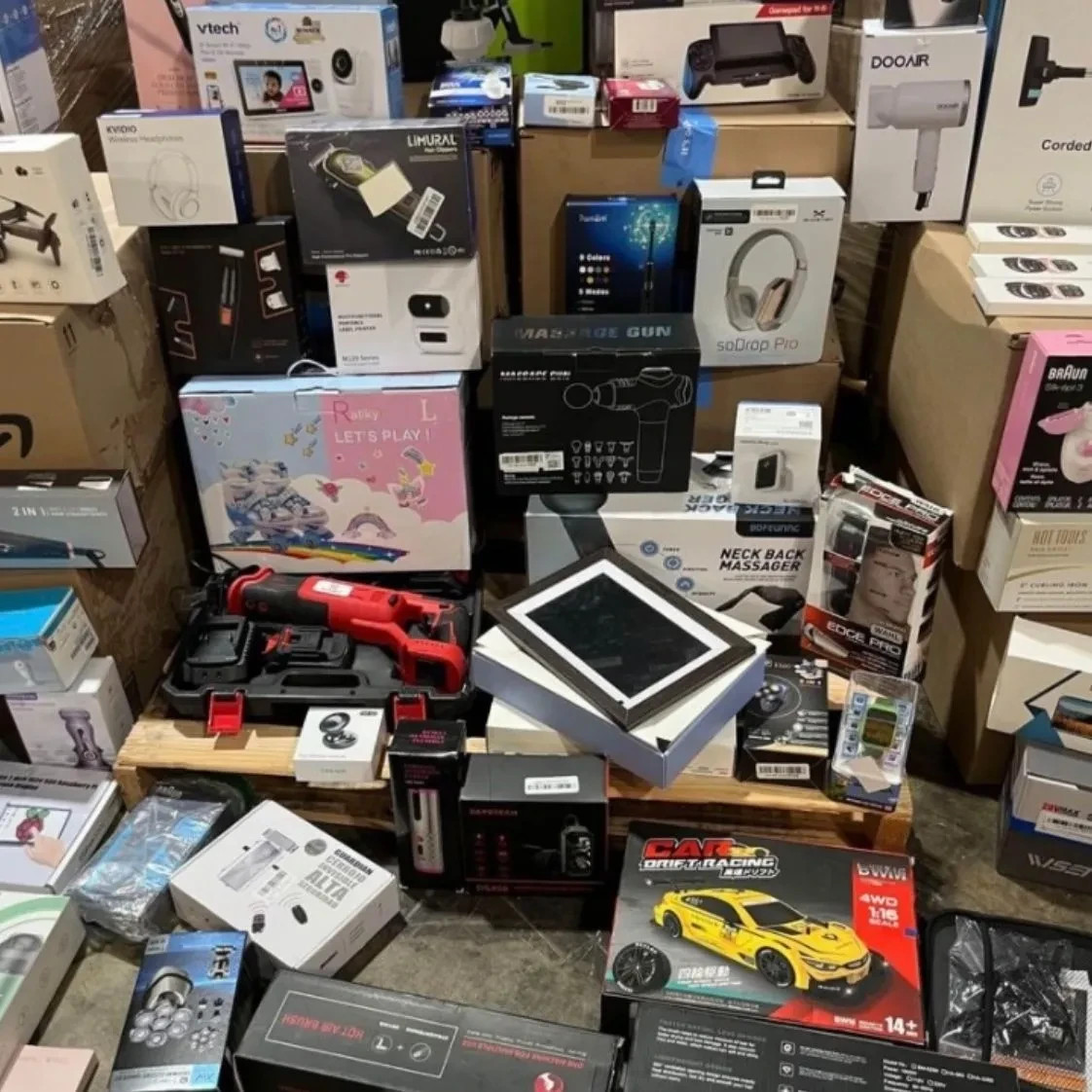 Liquidation Mystery Box Reseller Lot New Overstock Shelf Pulls Retail Goods (sm)