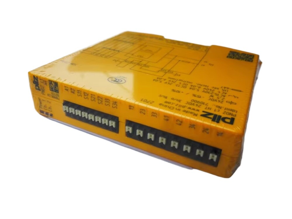 Injection molding machine dual channel safety relay PNOZ c1 HT 24VDC