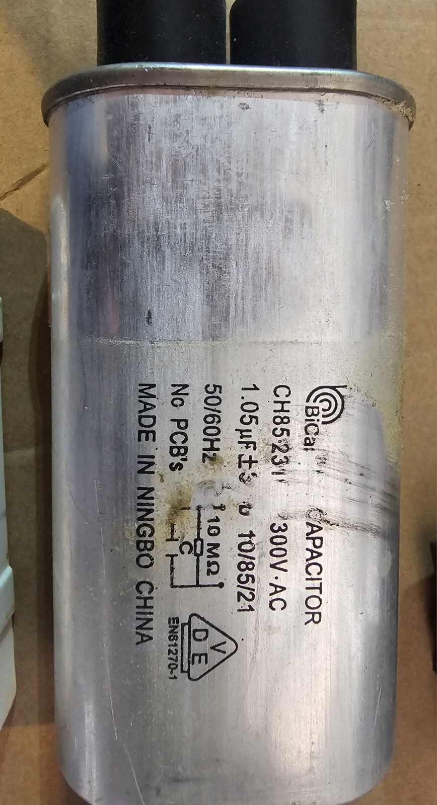 Magnetron And Other Microwave Components, Removed From Older WORKING Microwave