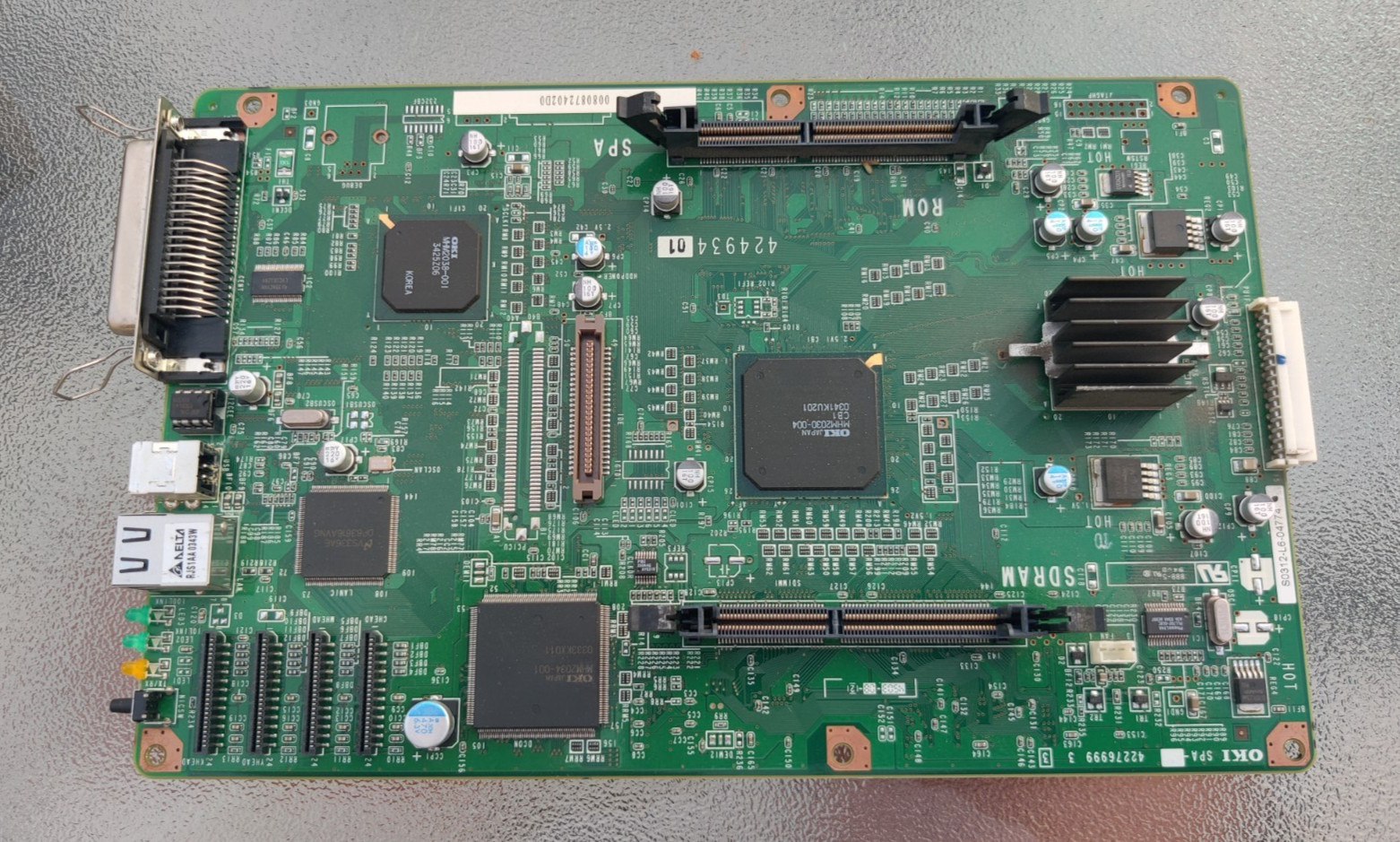 OKI PRINTER MAIN/LOGIC BOARD 42276999 42493401 – new!