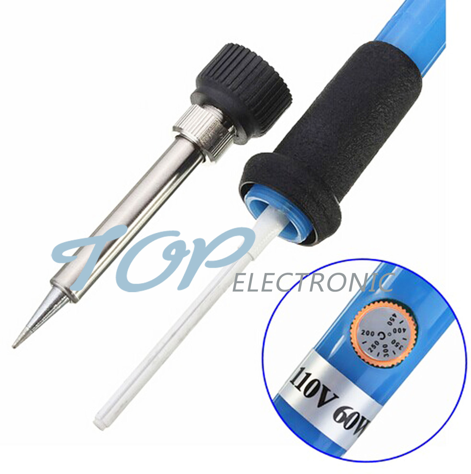 110V 60W Adjustable Temperature Welding Solder Soldering Iron Electric Tool