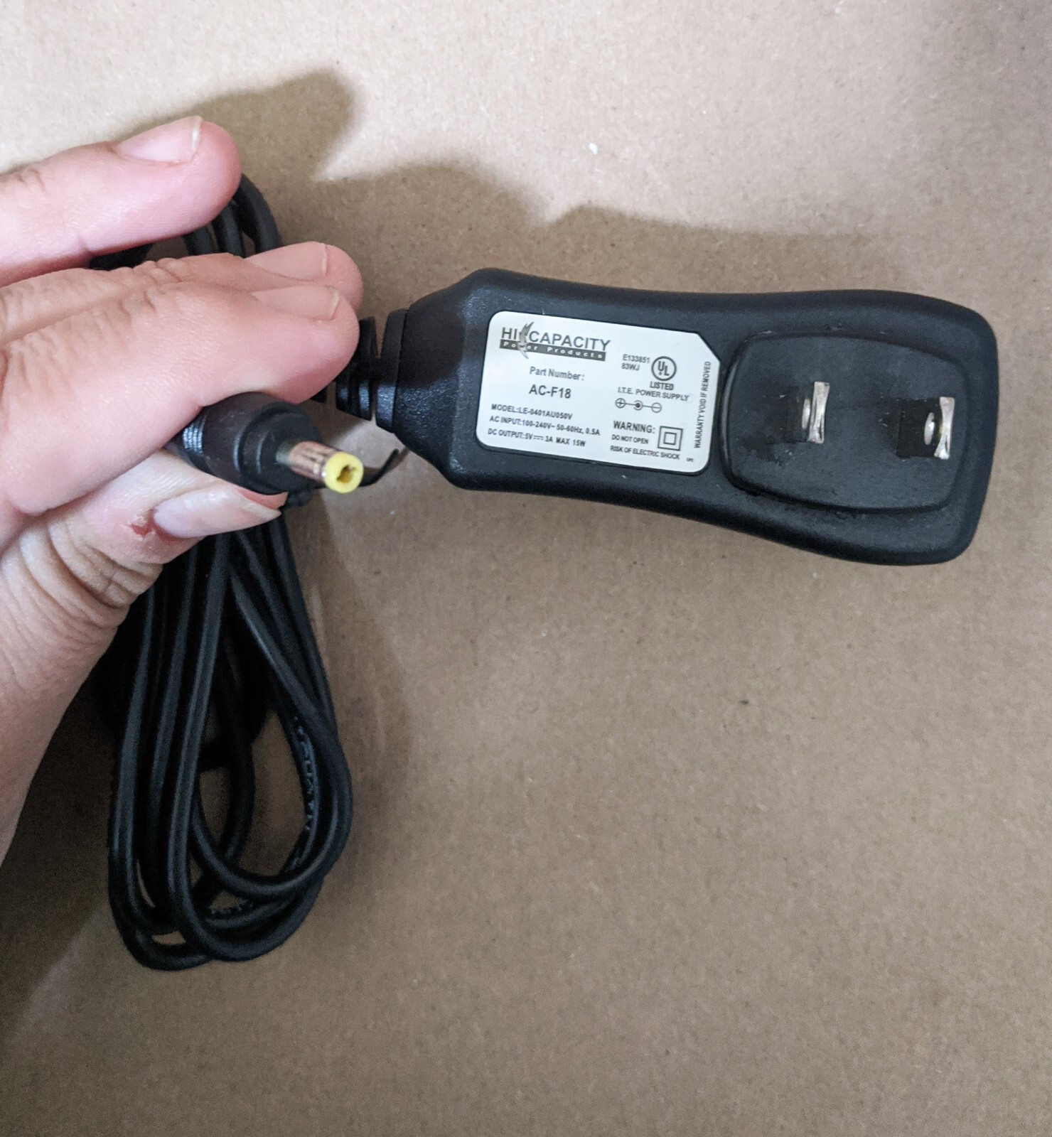 Mixed Lot 7pcs: IPLE DEER iHome HiCapacity Umec AC 5V Power Adapters