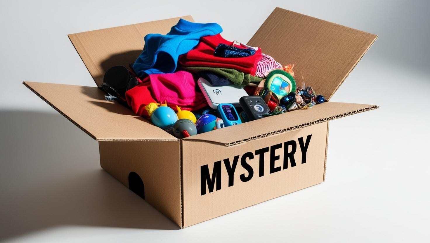 Mystery Box- Liquidation General Merch, Household, Electronics etc. Resale 120+