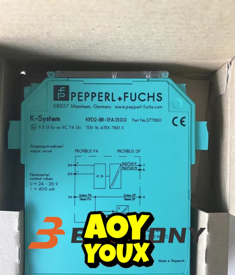 1 PCS Pepperl-Fuchs KFD2-BR-1.PA.1500 FedEx or DHL or UPS