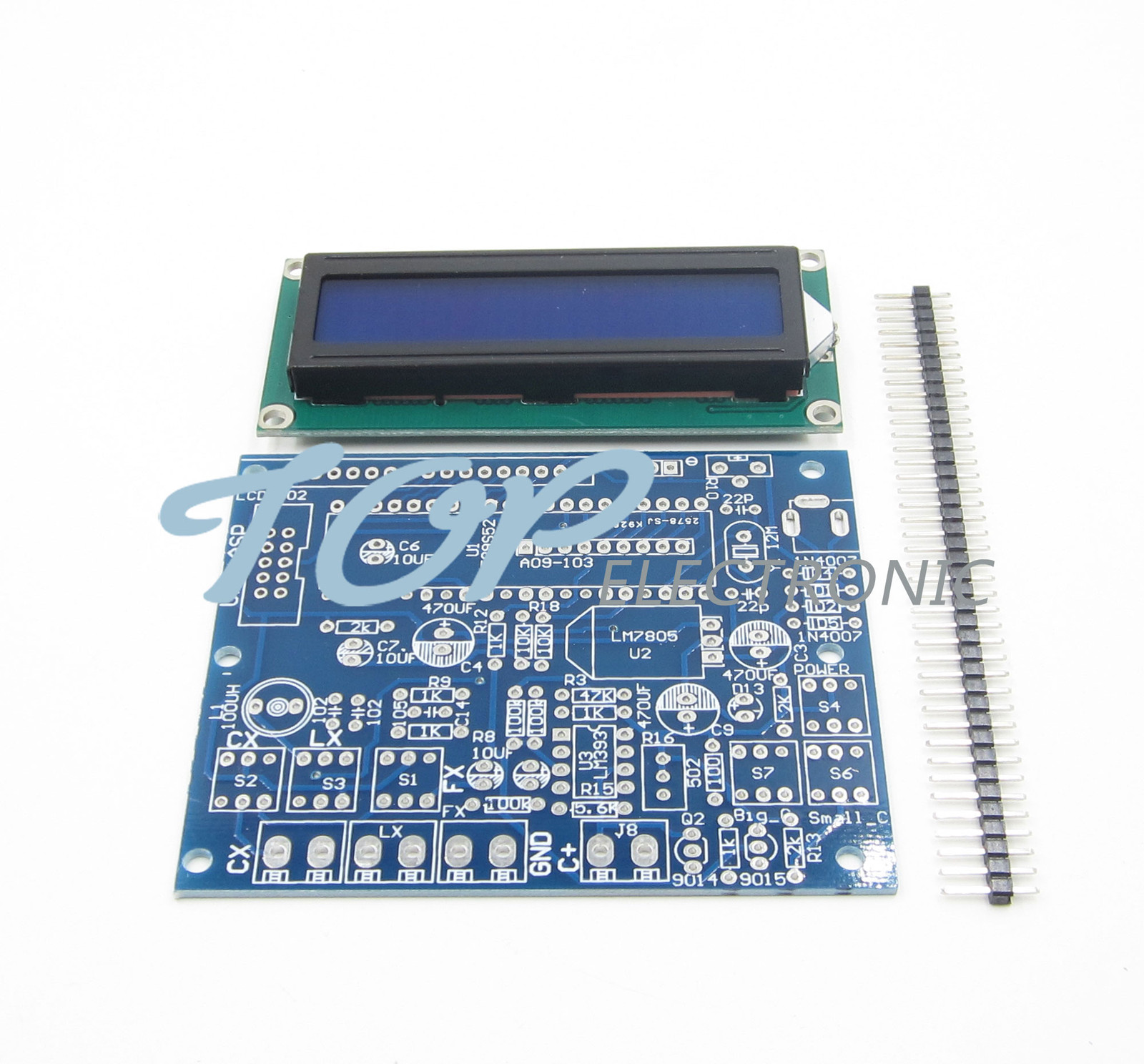 DIY Kit Inductance/Capacitance/ Frequency Meter Secohmmeter Capacitance Meter