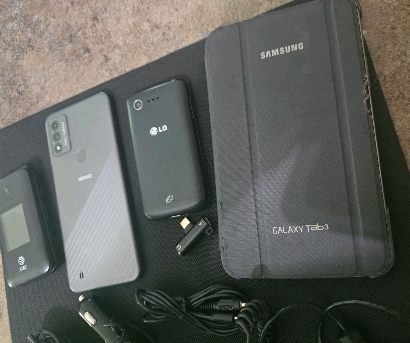 Junk Drawer Broke Devices, Cables Adapters and Small Electronics Mixed Lot !!!