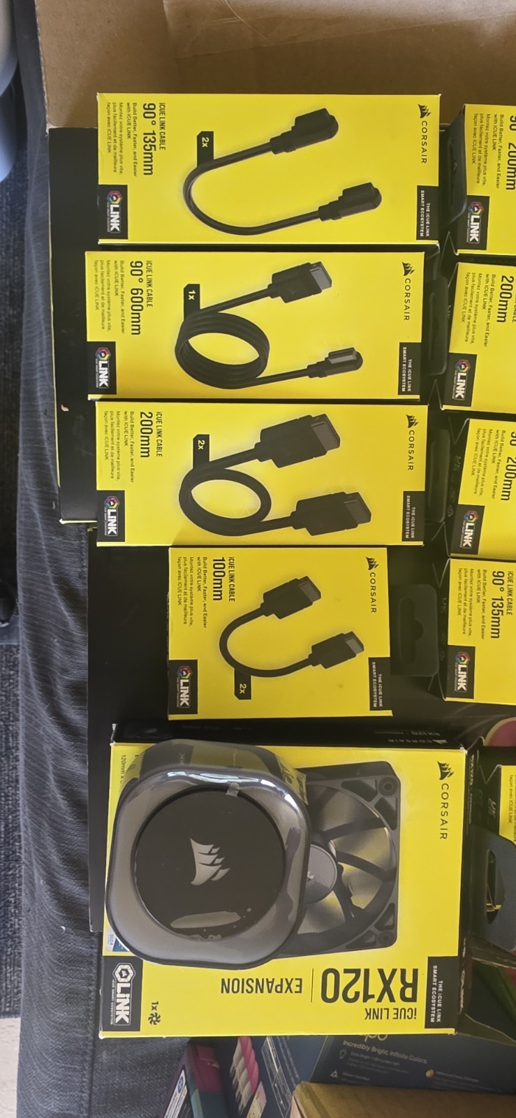 Keychron Q6 Max, ASRock X870E Taichi, Corsair iCUE LINK RGB Mixed Lot Gaming PC