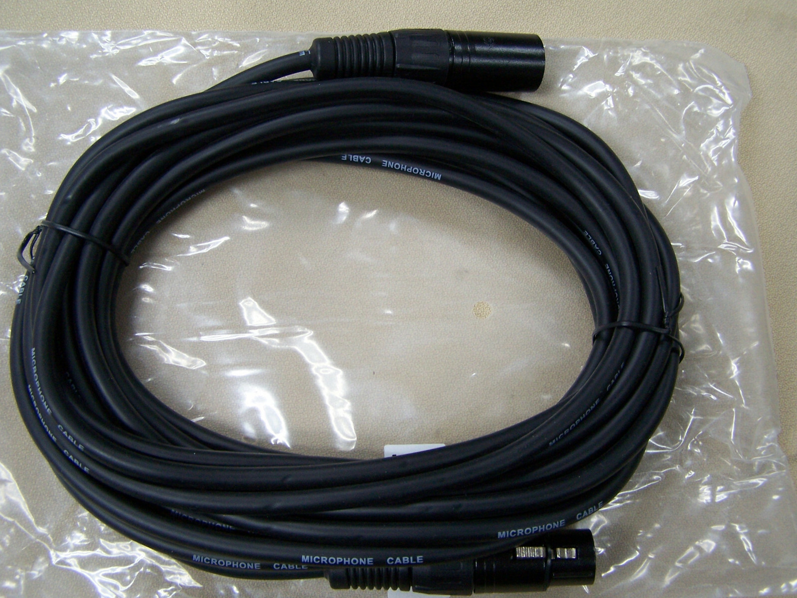 4 pack Pulse Microphone Cable XLR male female cord black 18 – 20 ft
