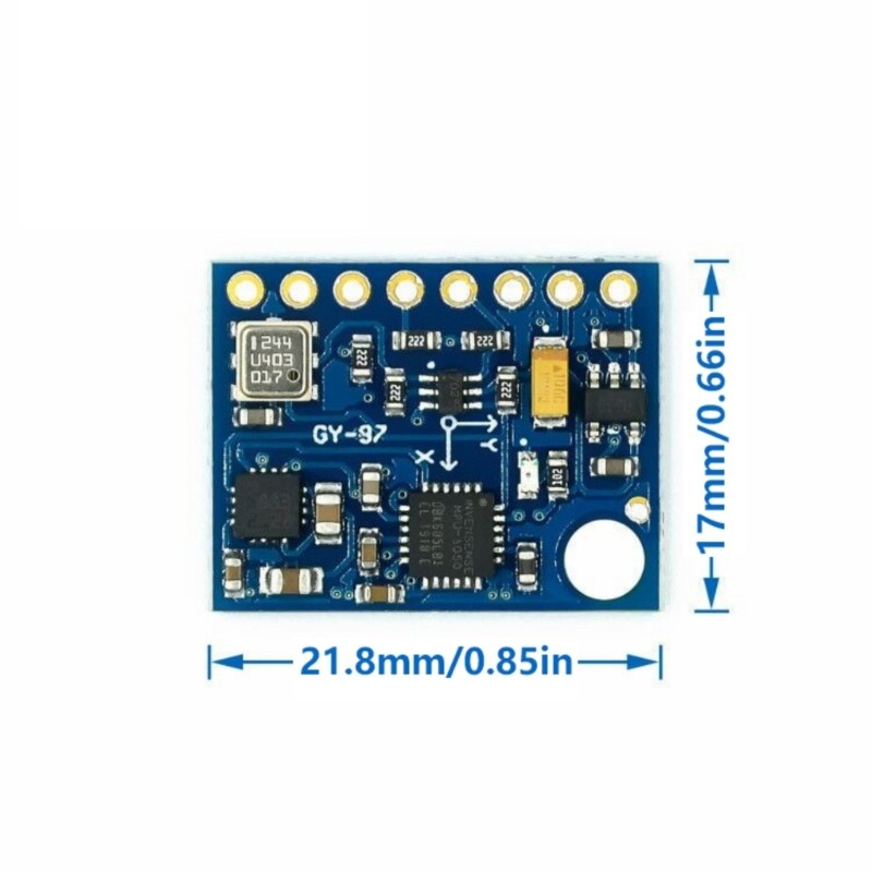 GY-87 10DOF Module MPU6050 BMP180 GY87 QMC5883 Sensors Module GY87