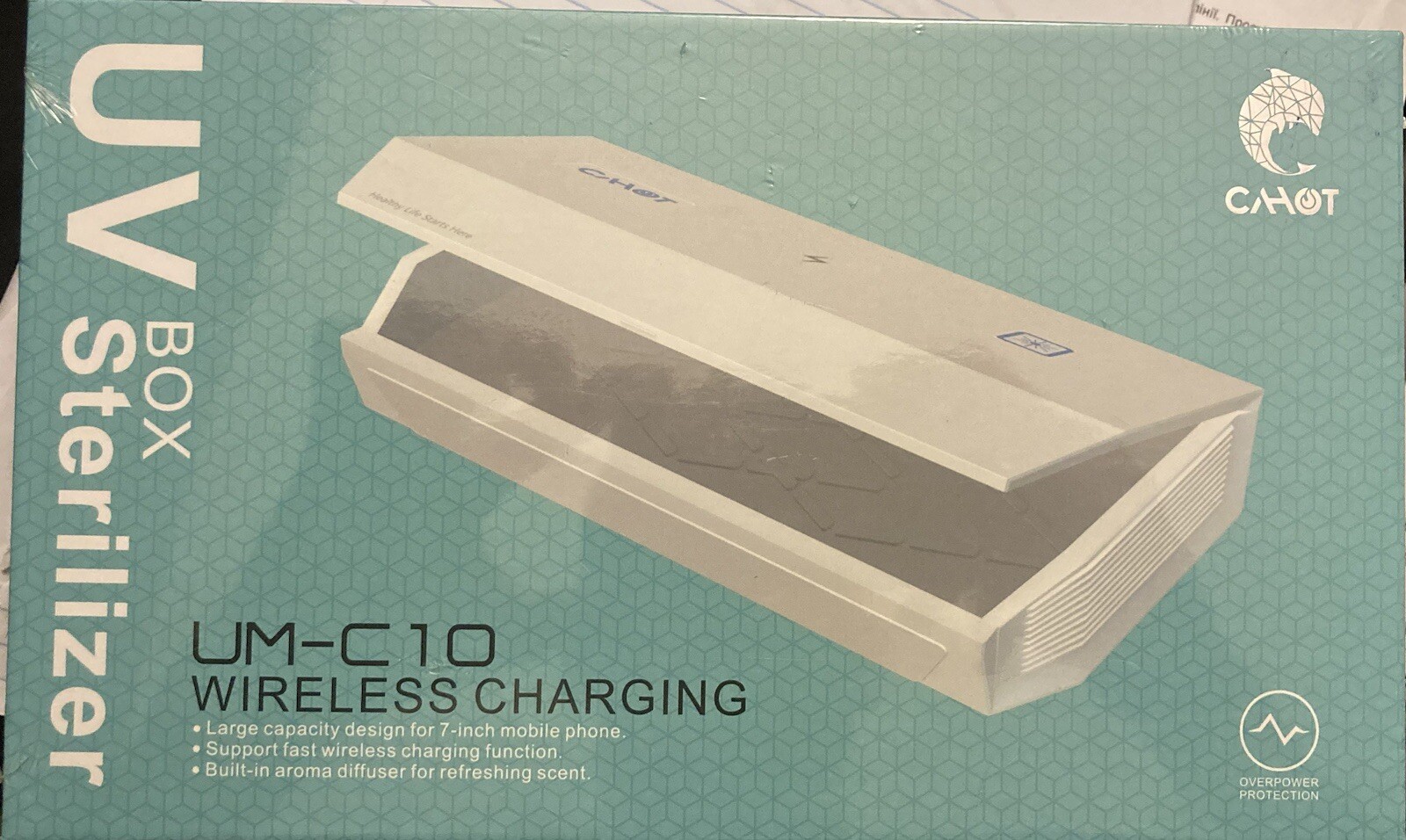 UV Box Sterilizer UM-C10 Wireless Charging