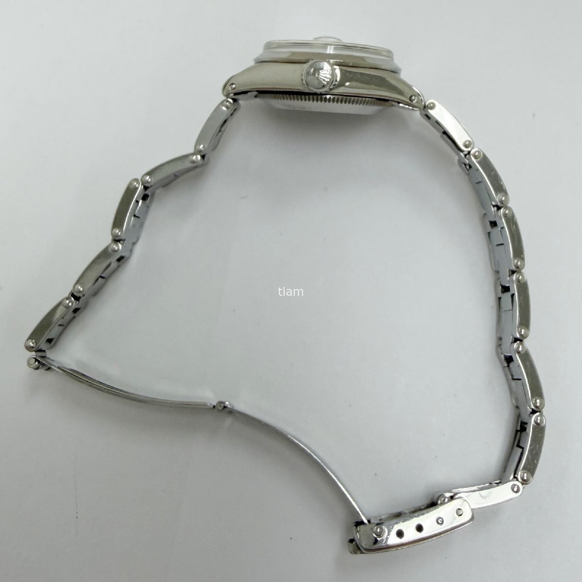 ROLEX 6516 Oyster Perpetual Date 1968 Automatic SS Silver