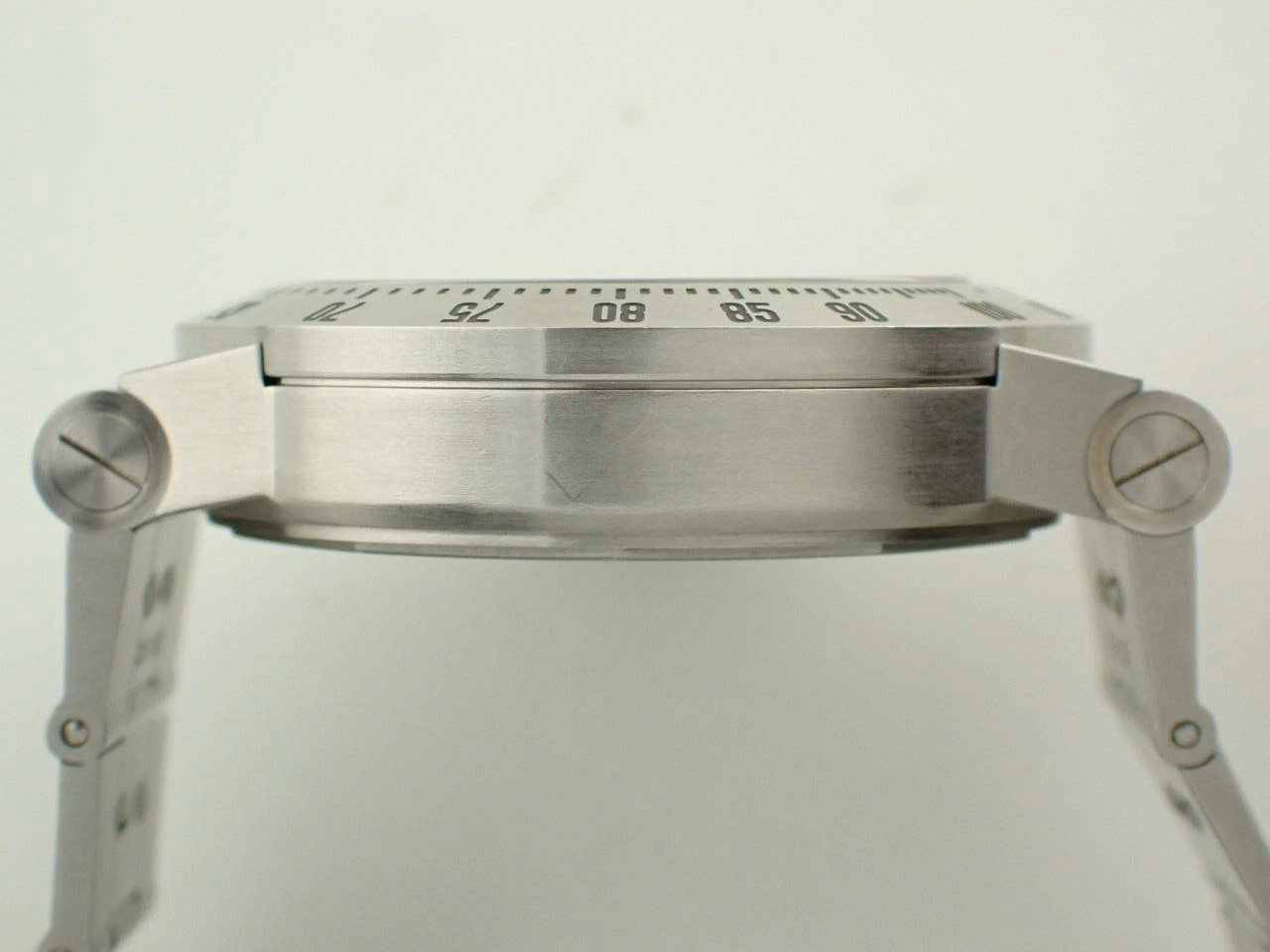 Bvlgari Watch Diagono Chronograph Tachymetric Black Silver SS 40mm CH40SSDTA Men