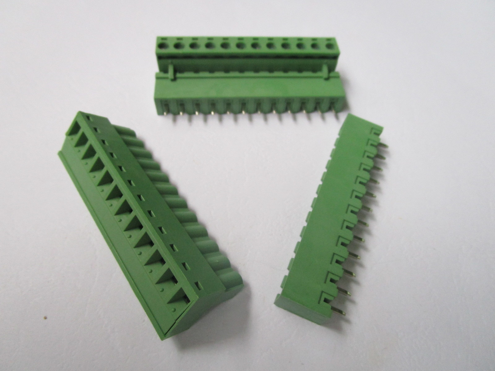 30 pcs Close Straight 12pin 5.08mm Screw Terminal Block Connector Pluggbale Type