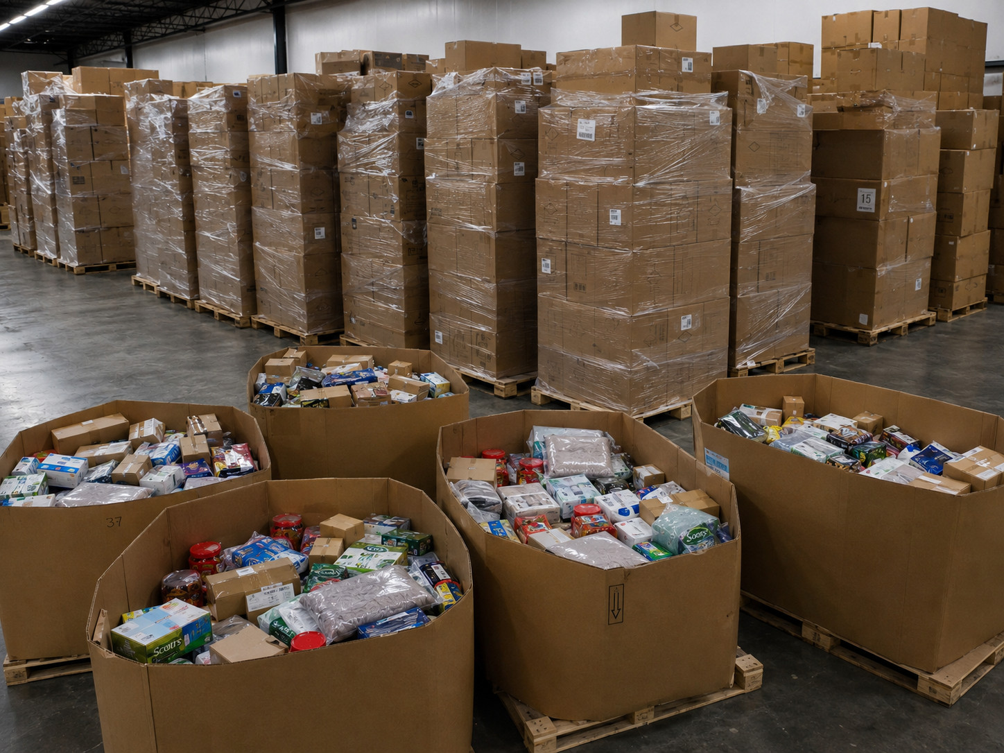 Amazon Returns Mixed Merchandise with Household Essentials and Everyday Value