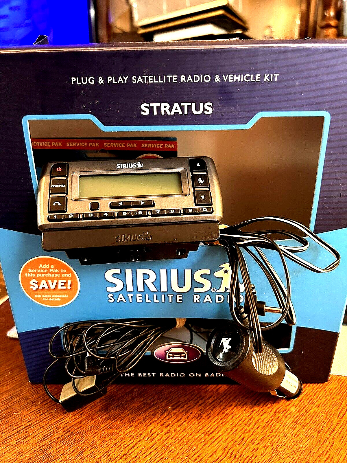 7 ELECTRONIC-SONY CD/DVD-SIRIUS SATEL. RADIO-TOMTOM GPS-GE DIGITAL RADIO REMOTE