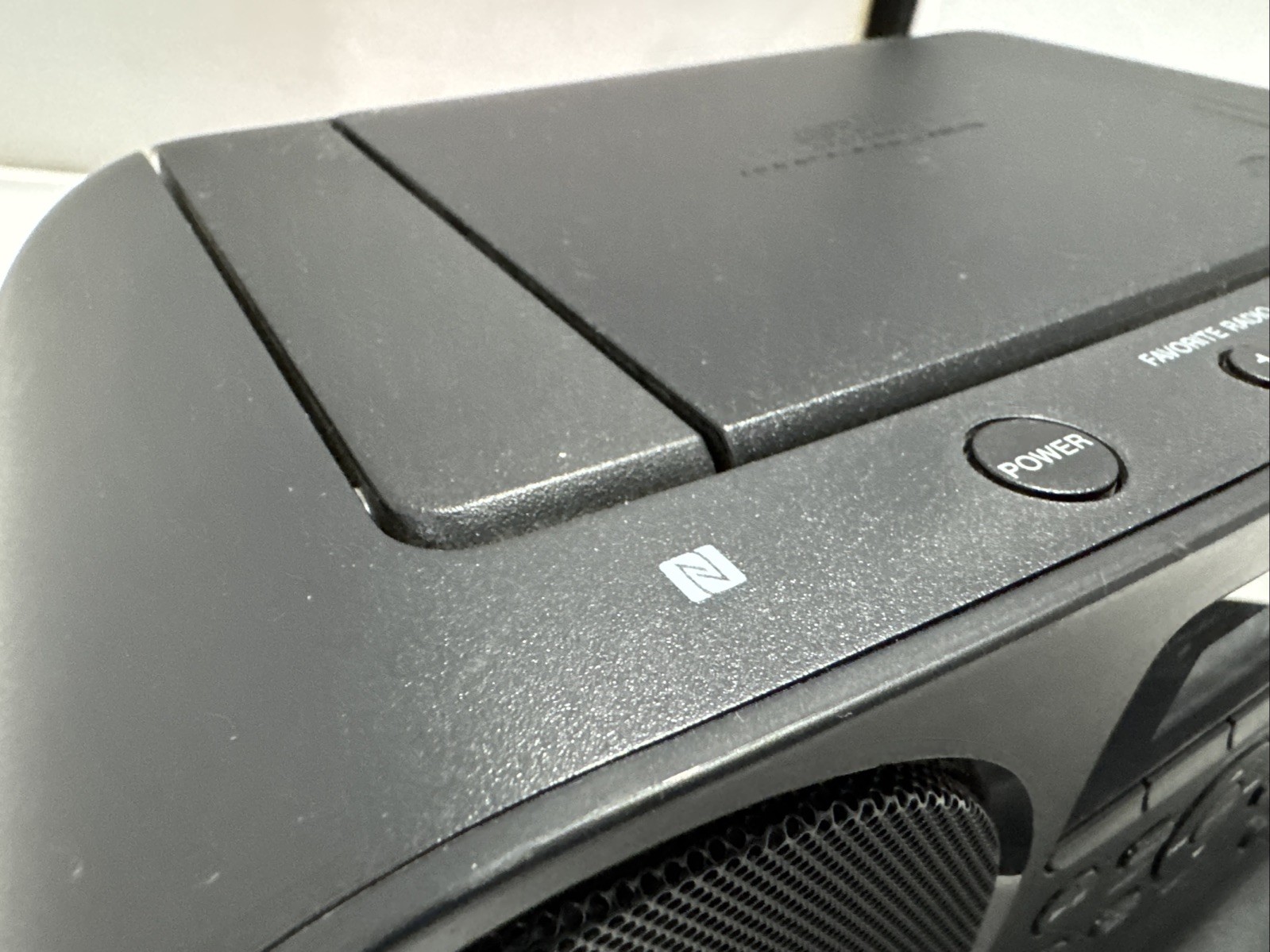Sony ZS-RS60BT CD Boombox Bluetooth USB For Parts Repair Does Not Power On