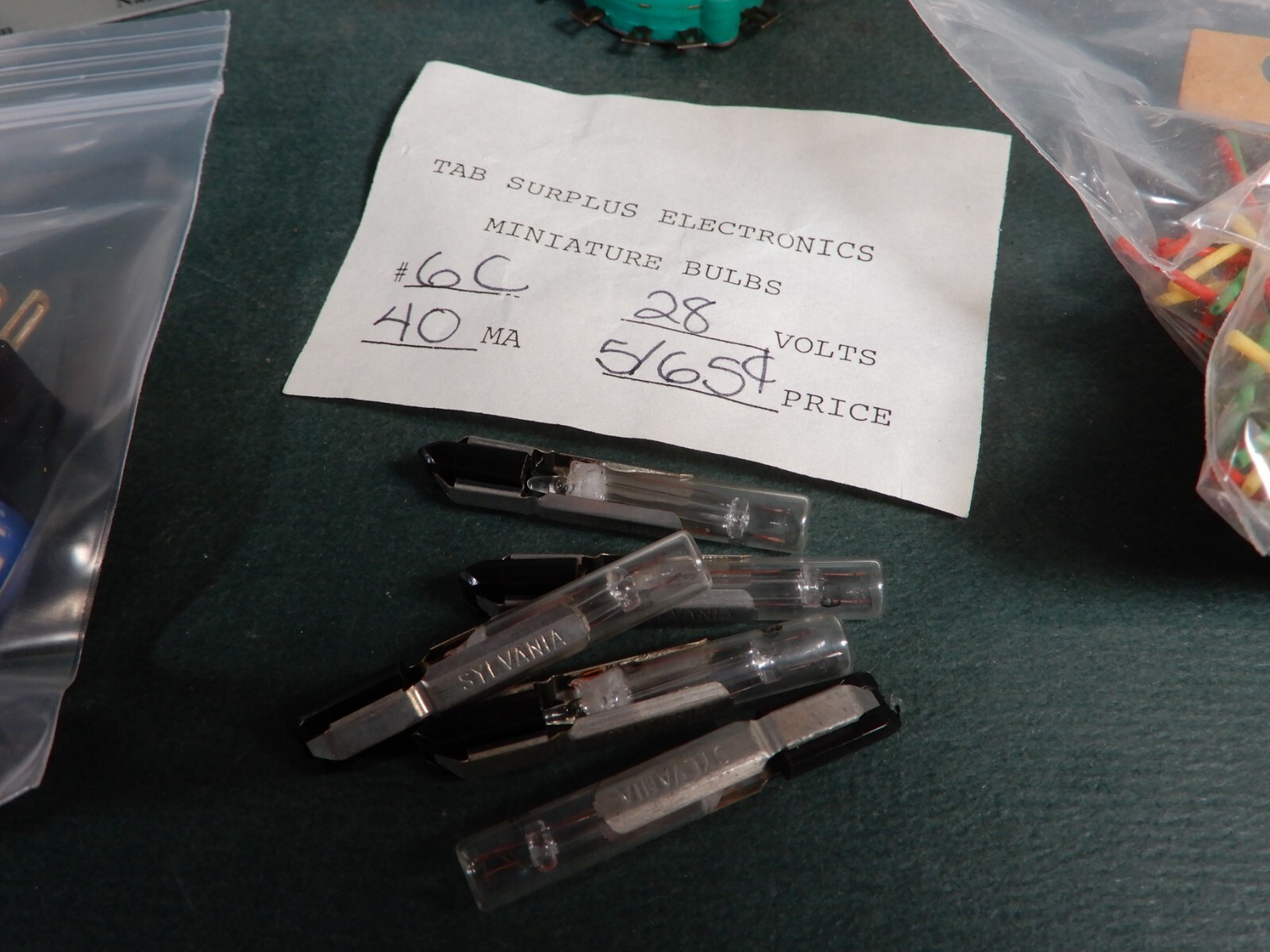 Lot of Electronic Components Ceramic Capacitors Diodes 1N4531 1N482 Potentiomete