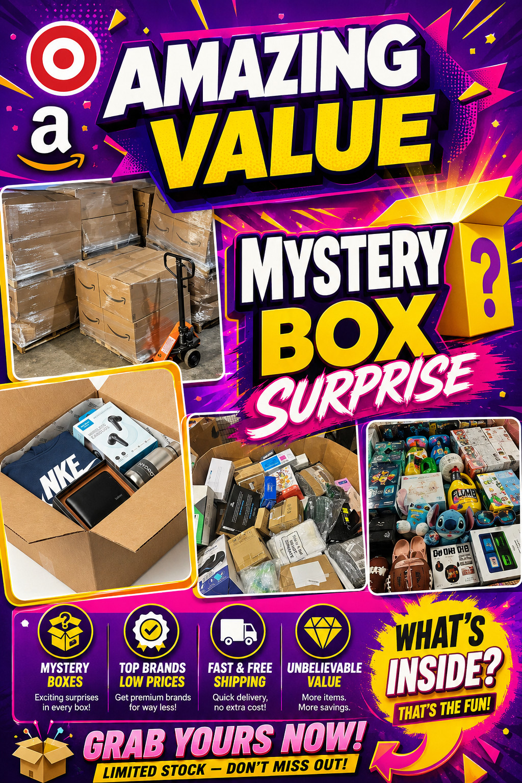 Target Exclusive Surprise Bundle Packed With Clearance Treasures